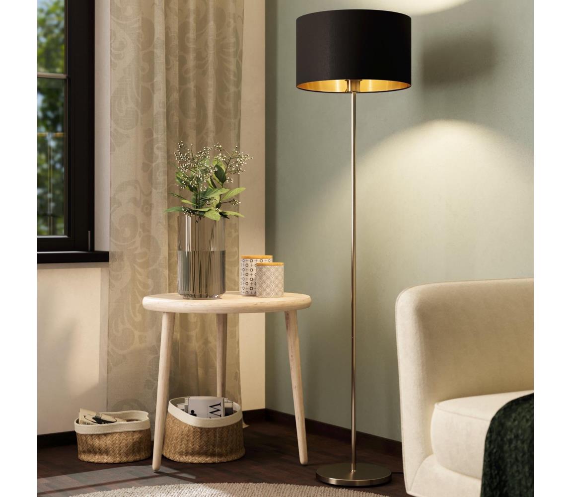 Eglo 95169 - Lampa podłogowa MASERLO 1xE27/60W/230V