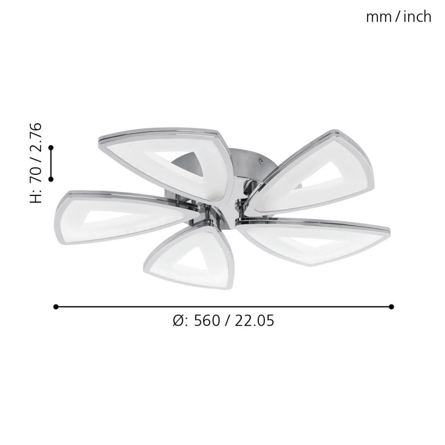 Eglo - LED Lampa sufitowa 5xLED/6W/230V