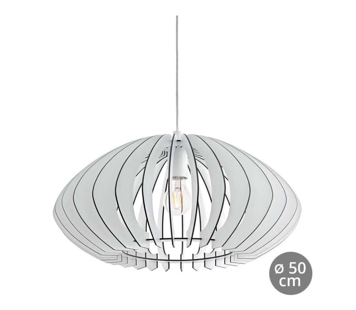 Eglo 95254 - Żyrandol COSSANO 2 1xE27/60W/230V