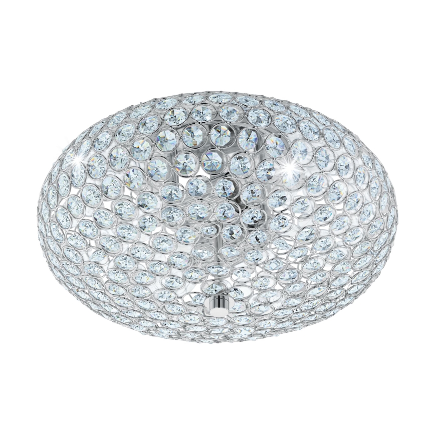 Eglo - Kryształowa lampa sufitowa 2xE27/60W/230V