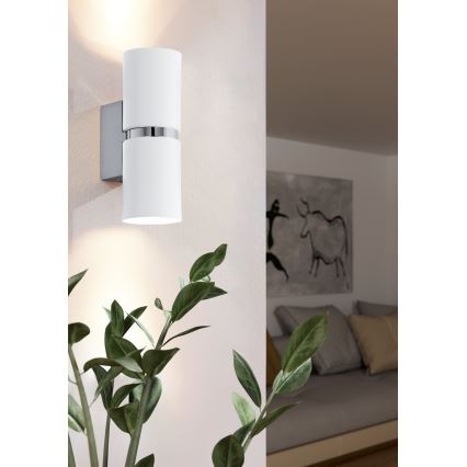 Eglo - LED Kinkiet 2xGU10-LED/4W/230V