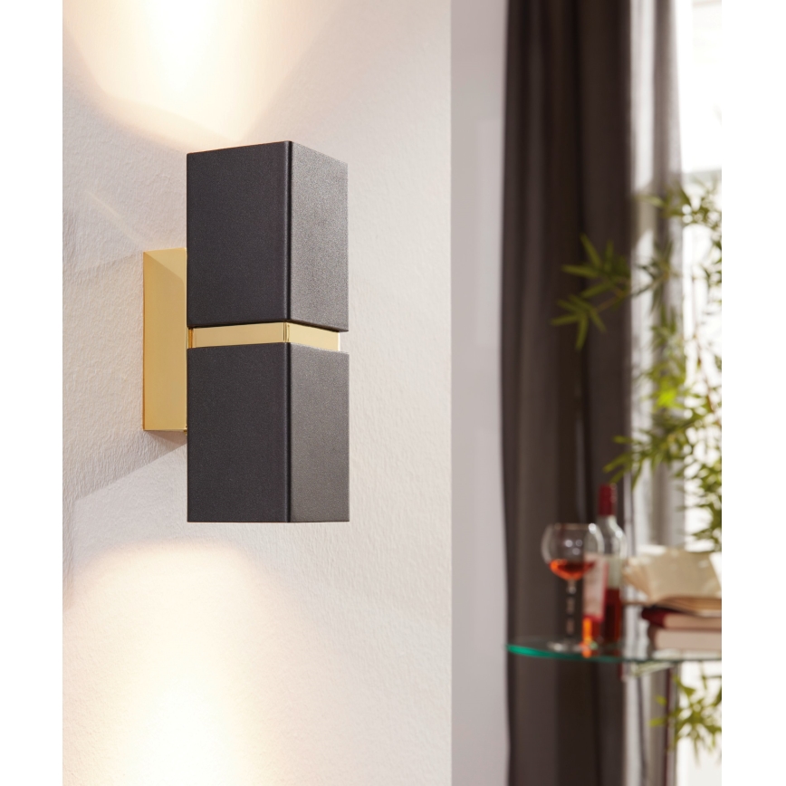 Eglo - LED Kinkiet 2xGU10-LED/4W/230V