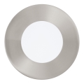Eglo 95465 - LED oprawa wpuszczana sufitowa FUEVA 1 LED/2,7 W/230 V, śr. 8,5 cm