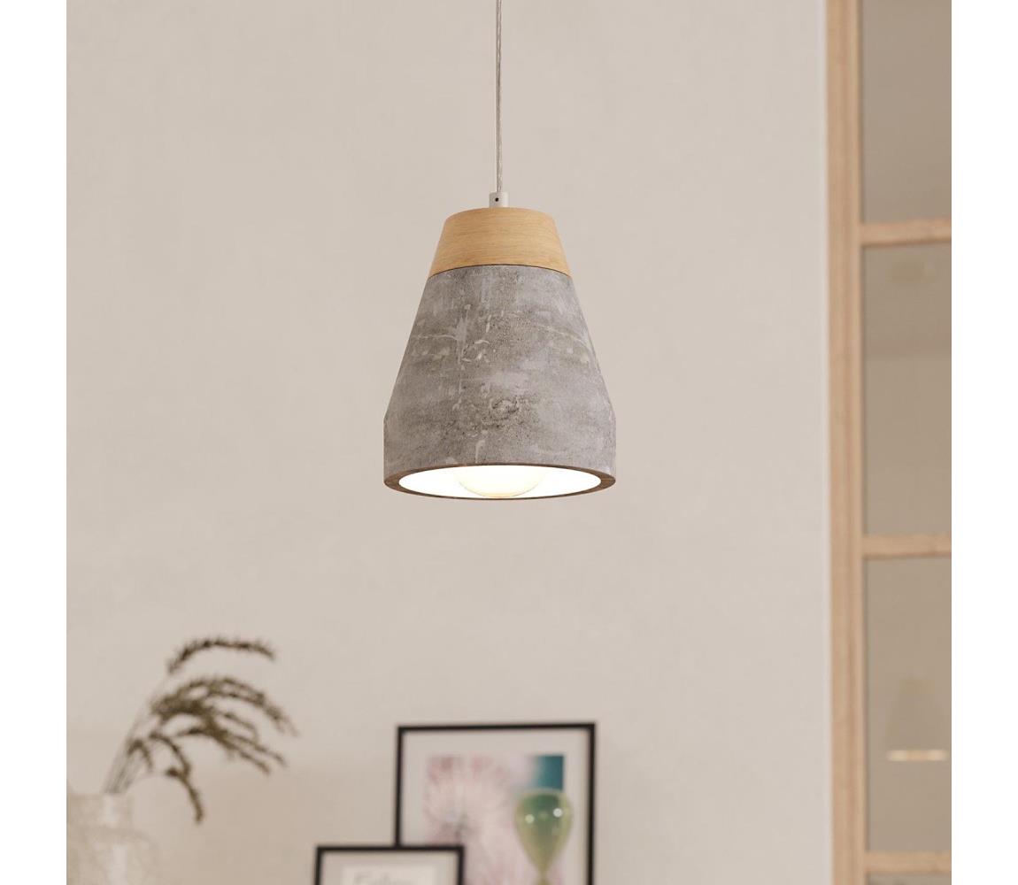 Eglo 95525 - Żyrandol TAREGA 1xE27/60W/230V