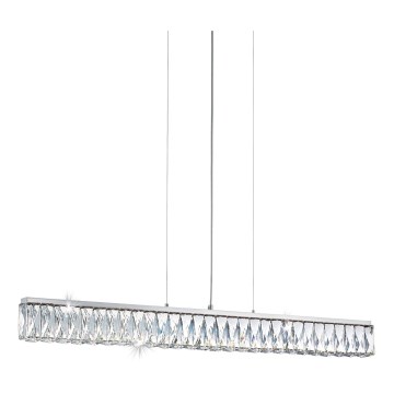 Eglo 95543 - Kryształowy żyrandol na lince TELLUGIO-S LED/36W/230V 3000K