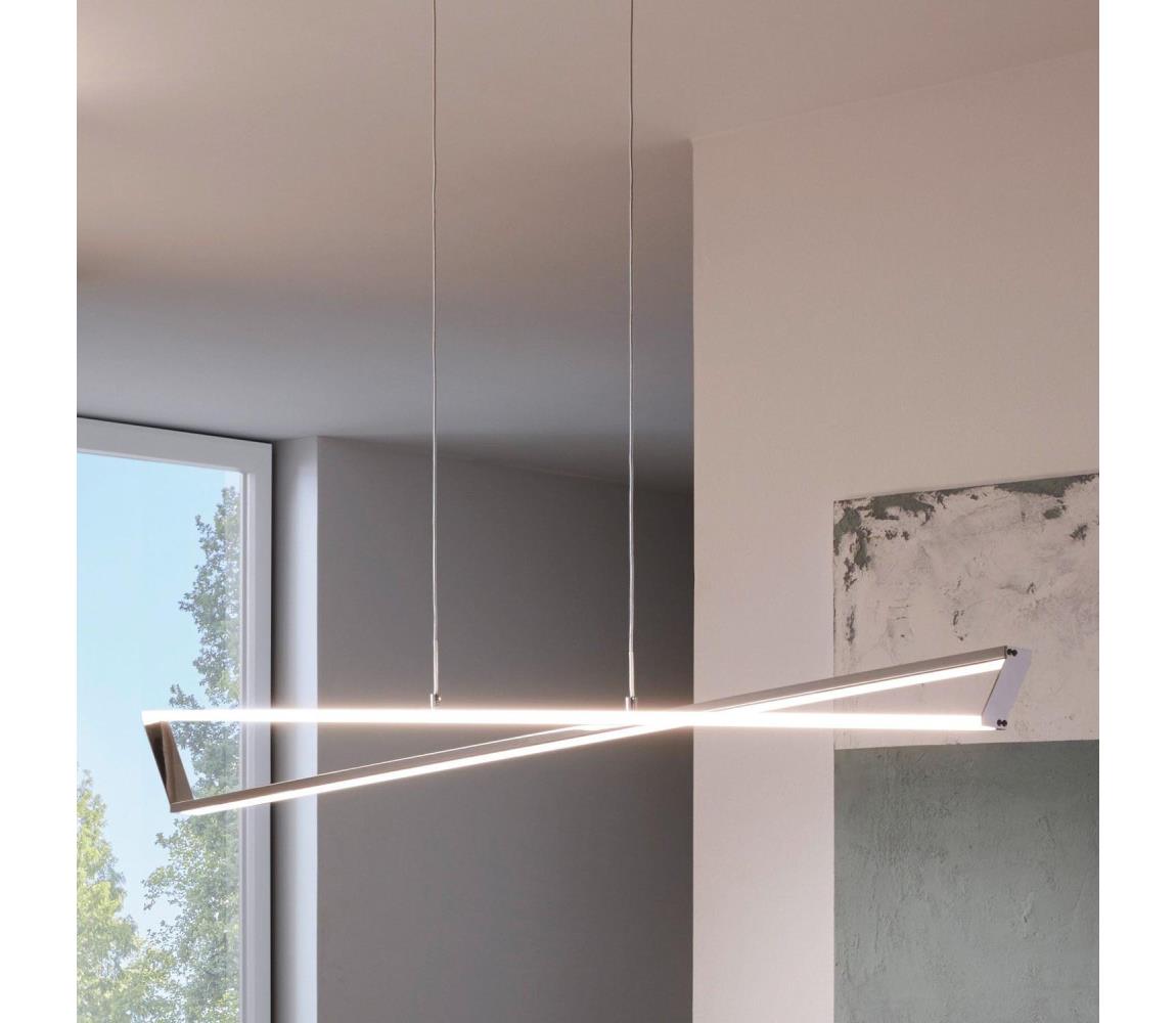 Eglo 95566 - LED Żyrandol AGRELA 2xLED/14,4W/230V