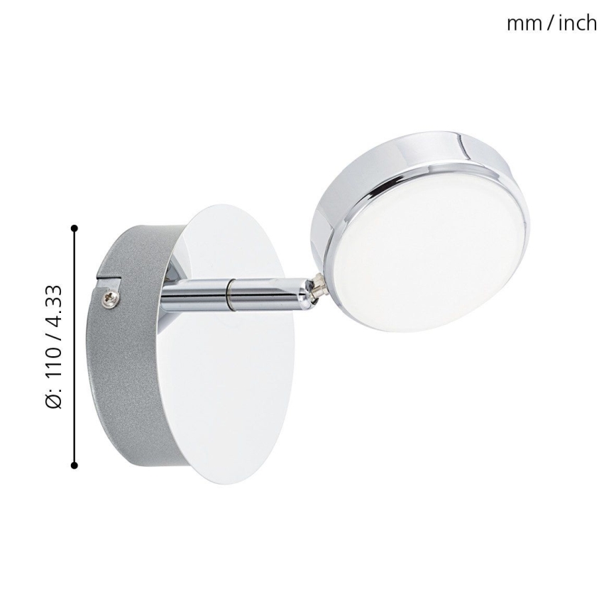 Eglo - Oprawa punktowa LED/5,4W/230V