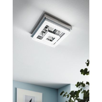 Eglo - LED Kryształowa lampa sufitowa LED/12W/230V