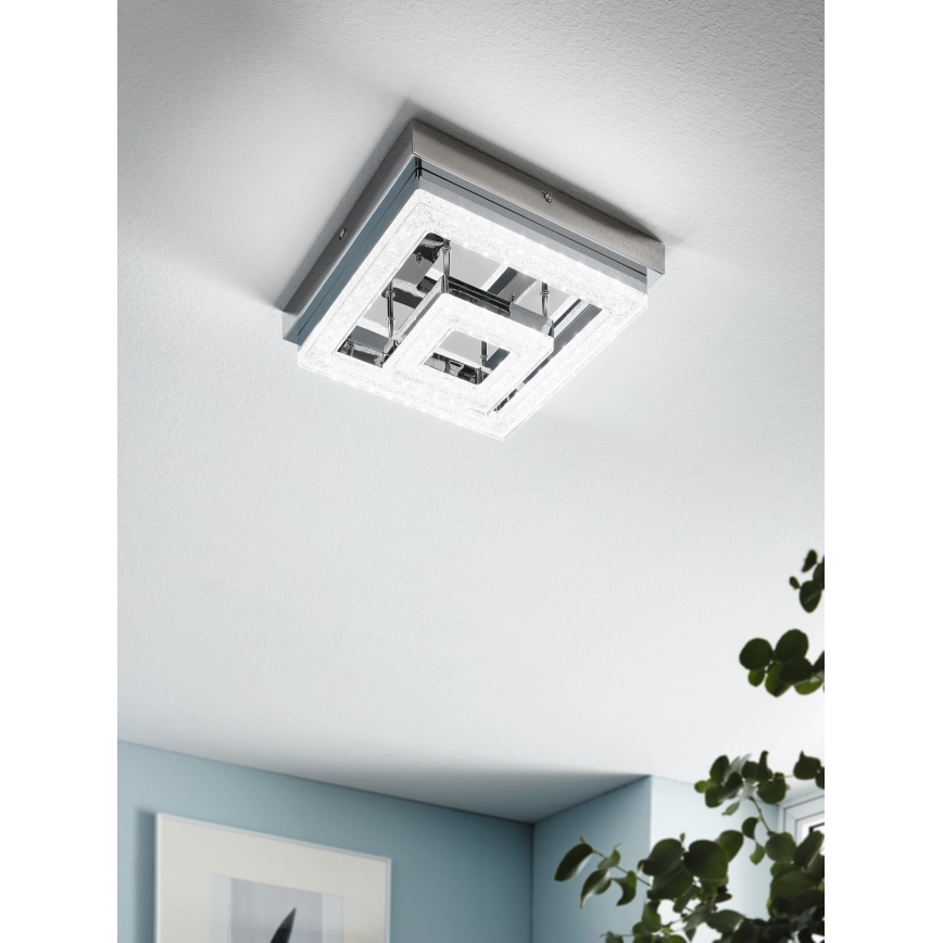 Eglo - LED Kryształowa lampa sufitowa LED/12W/230V