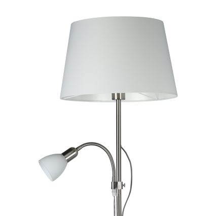 Eglo - Lampa podłogowa 1xE27/60W + 1xE14/40W