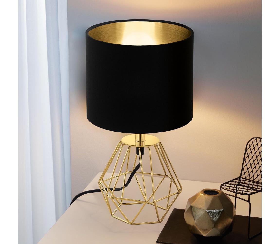 Eglo 95788 - Lampa stołowa CARLTON 2 1xE14/60W/230V