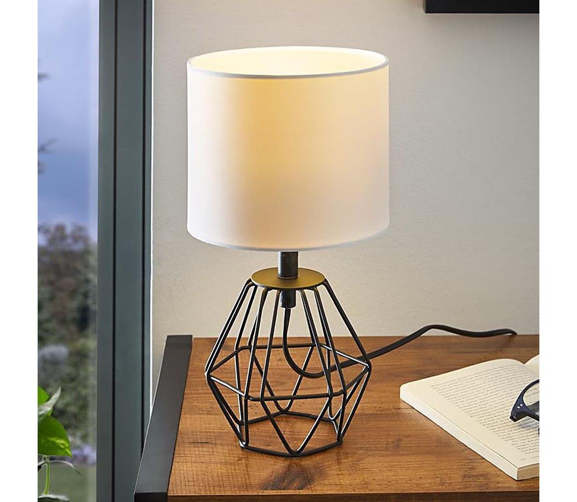 Eglo 95789 - Lampa stołowa CARLTON 2 1xE14/60W/230V