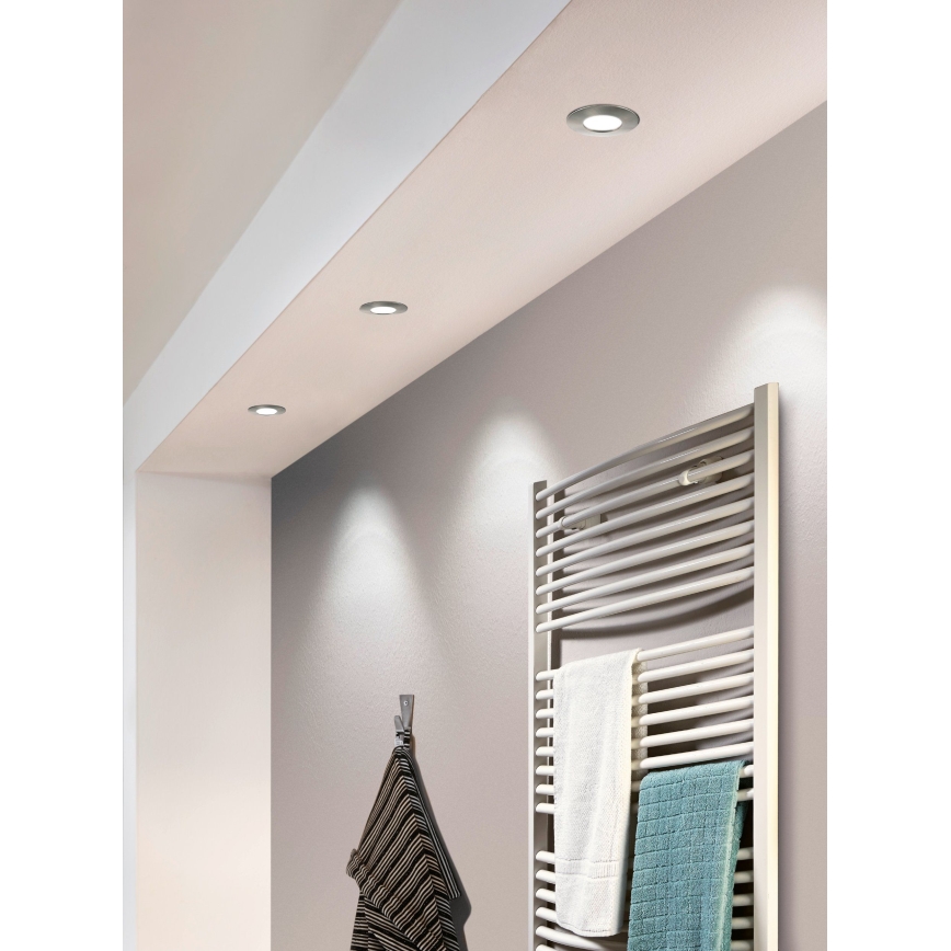 Eglo - Zestaw 3x LED Oprawa wpuszczana PINEDA 1xLED/4,9W/230V