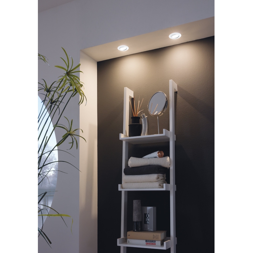 Eglo - ZESTAW 3x wpuszczanych opraw sufitowych LED PINEDA LED/4,9W/230V