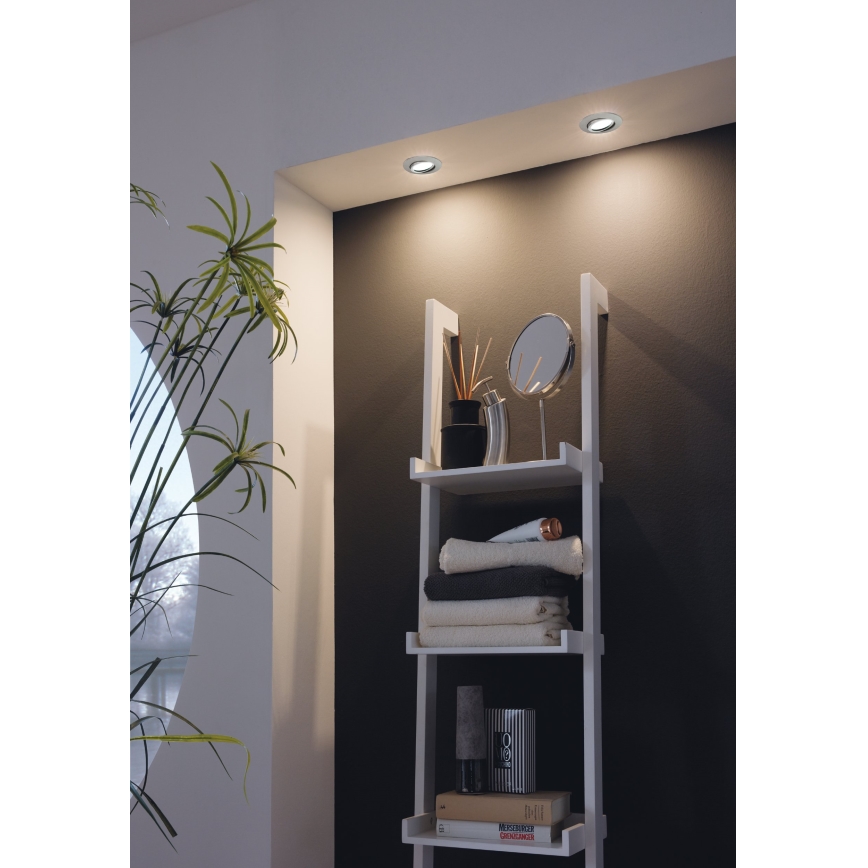 Eglo - Zestaw 3x LED Oprawa wpuszczana PINEDA 1xLED/4,9W/230V