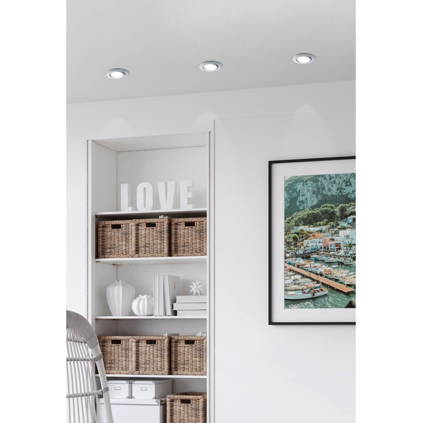 Eglo 95855- Wpuszczana oprawa sufitowa LED PINEDA LED/5,5W/230V