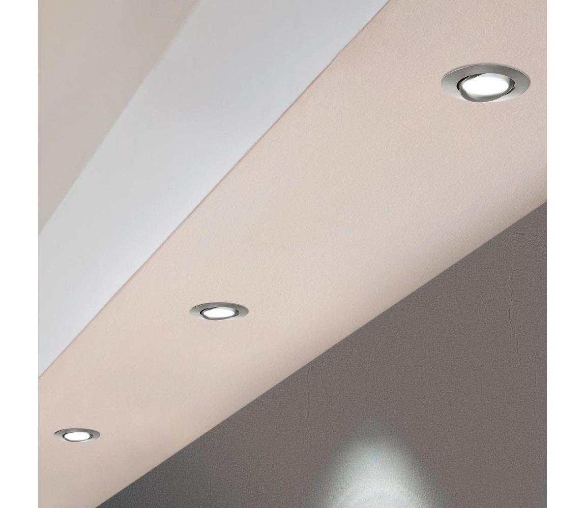 Eglo 95859 - Zestaw 3x LED Oprawa wpuszczana PINEDA 1xLED/6W/230V