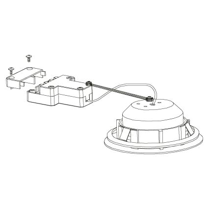 Eglo - LED Oprawa wpuszczana 1xLED/11W/230V