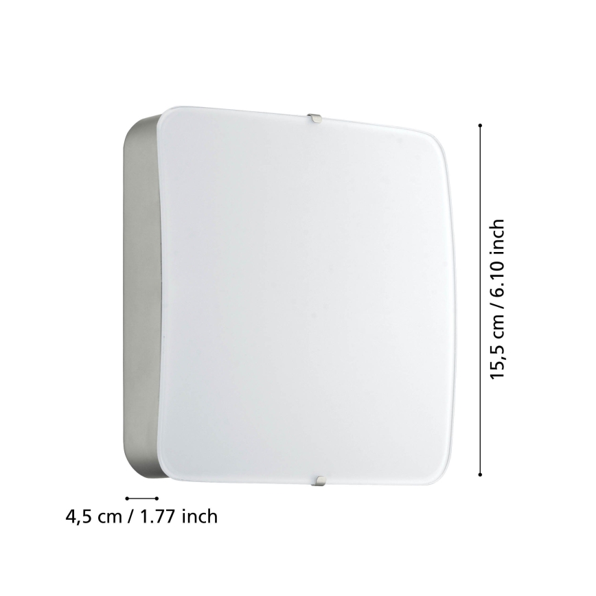 Eglo 95967 - Lampa sufitowa LED CUPELLA LED/11W/230V matowy chrom