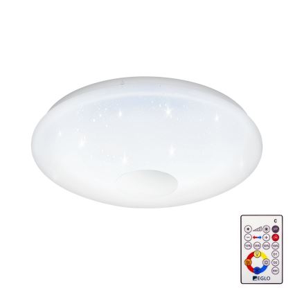 Eglo 95972 - LED ściemnialna oprawa sufitowa VOLTAGO 2 LED/20W/230V + pilot zdalnego sterowania
