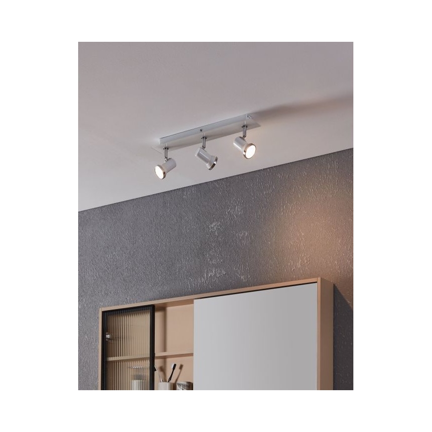 Eglo - LED Oświetlenie łazienkowe 3xGU10-LED/3,3W/230V