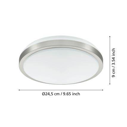 Eglo - LED Lampa sufitowa LED/18W/230V