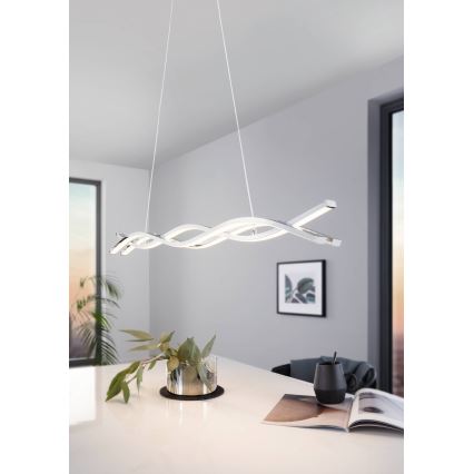 Eglo - Lampa wisząca LED na lince LED/35W/230V 3000K błyszczący chrom