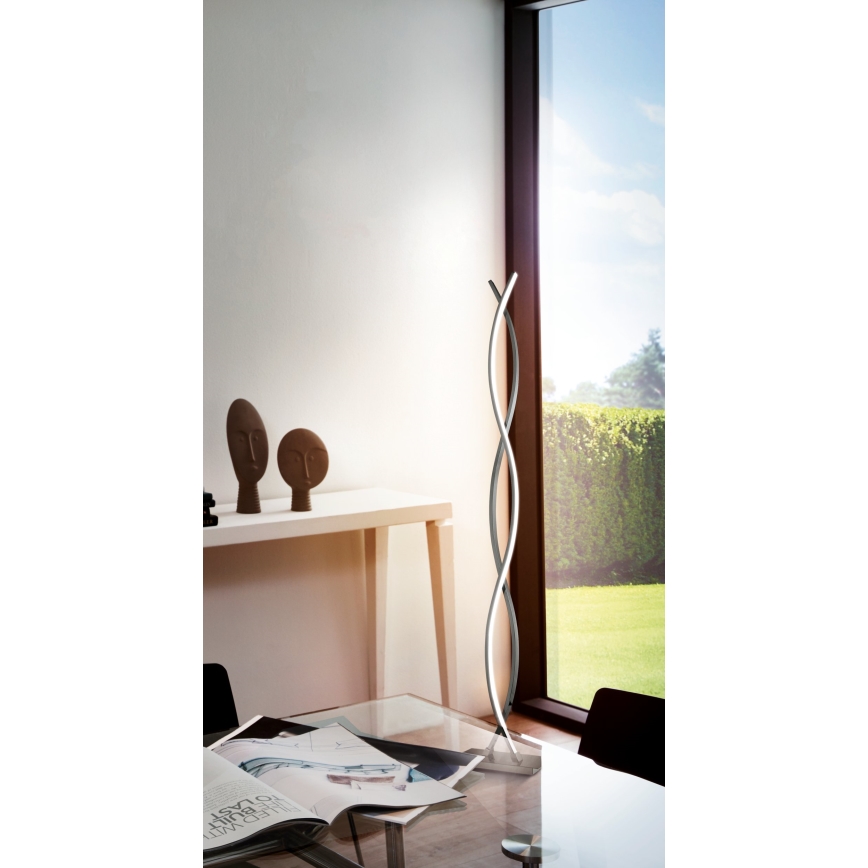 Eglo - Lampa stojąca LED/36W/230V, błyszczący chrom