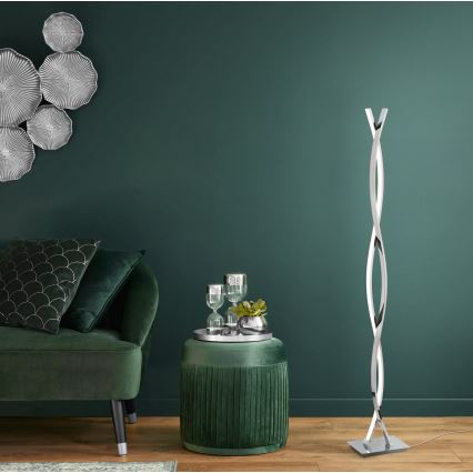Eglo - Lampa stojąca LED/36W/230V, błyszczący chrom