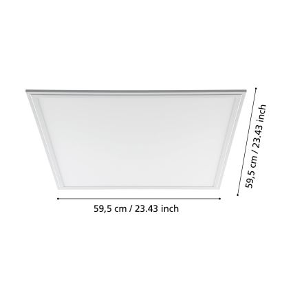 Eglo - LED panel sufitowy LED/40W/230V