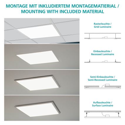 Eglo - LED panel sufitowy LED/40W/230V