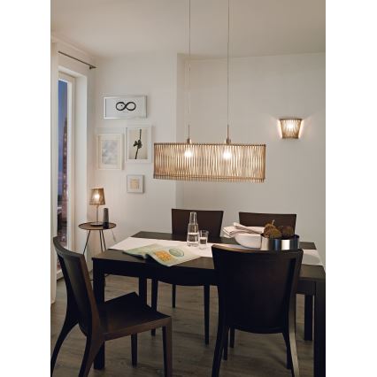 Eglo 96196 - Lampa stołowa SENDERO 1xE27/60W/230V