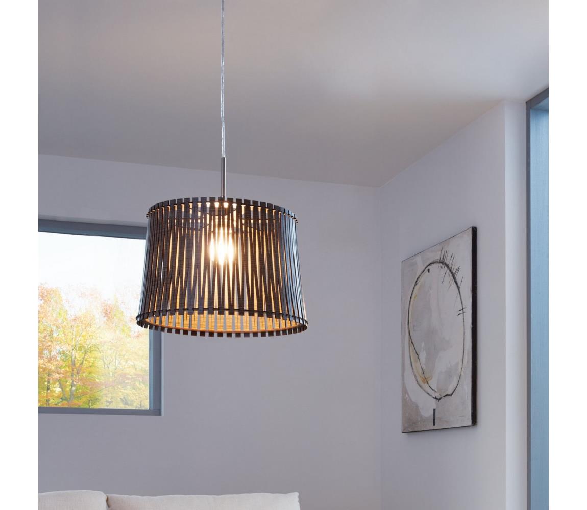 Eglo 96199 - Żyrandol SENDERO 1xE27/60W/230V
