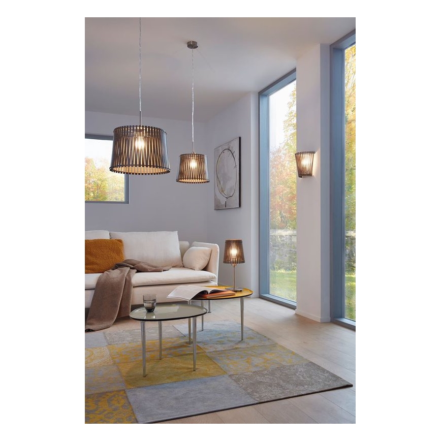 Eglo 96203 - Lampa stołowa SENDERO 1xE27/60W/230V