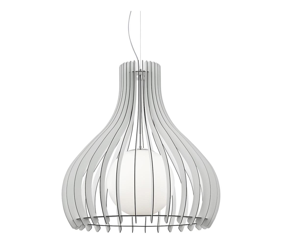 Eglo 96213 - Żyrandol TINDORI 1xE27/60W/230V