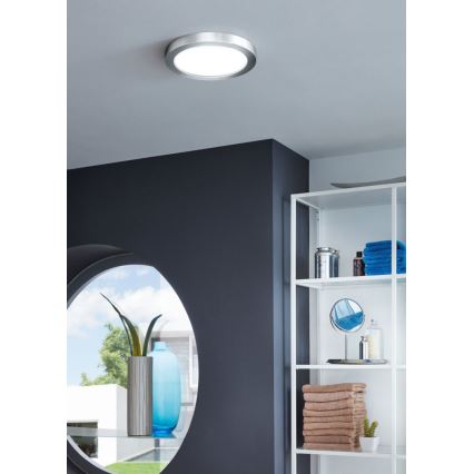 Eglo 96246 - Oprawa łazienkowa LED FUEVA 1 LED/22W/230V IP44 śr. 30 cm