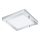 Eglo 96247 - oprawa łazienkowa LED FUEVA 1 LED/22W/230V IP44 30x30 cm