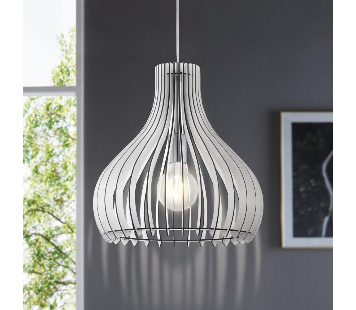 Eglo 96257 - Żyrandol TINDORI 1xE27/60W/230V