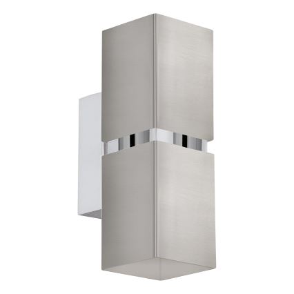 Eglo 96264 - Kinkiet LED PASSA 2xGU10/2,8W/230V kwadratowy