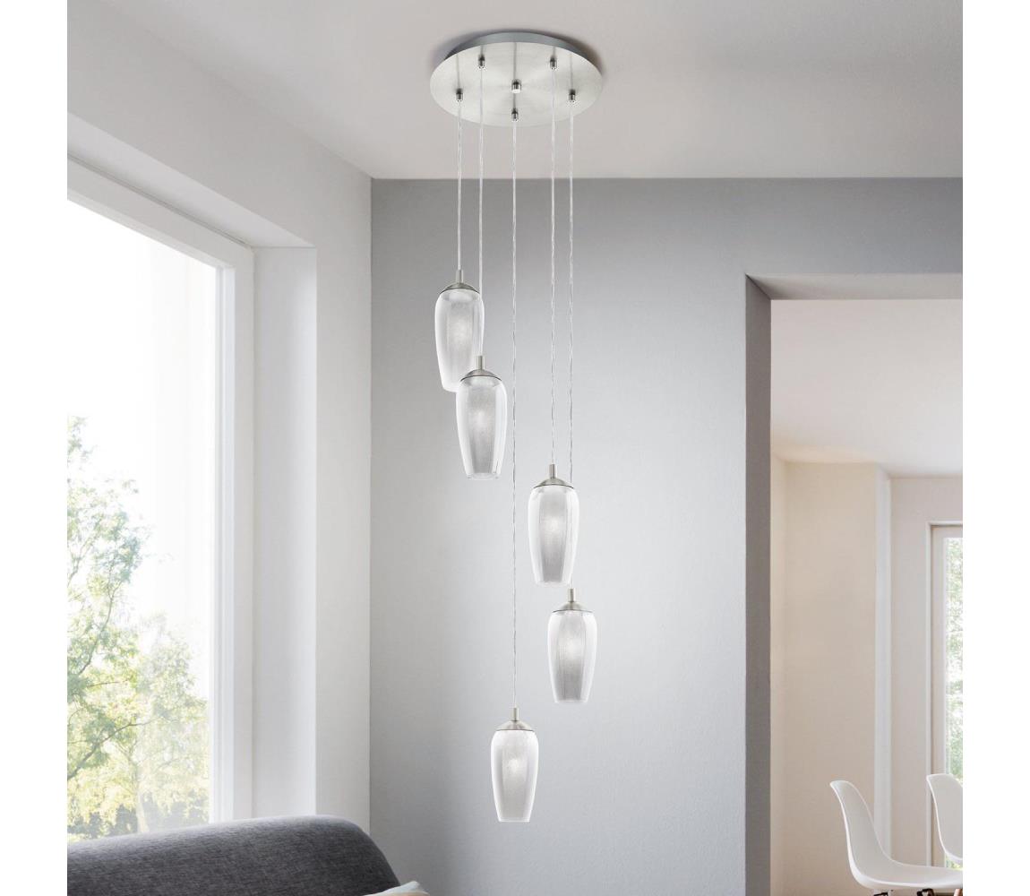 Eglo 96345 - LED Żyrandol na drutu FARSALA 5xG9/2,5W/230V