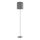 Eglo 96377 - Lampa podłogowa PASTERI 1xE27/60W/230V szary