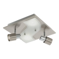 Eglo 96398 - Oprawa punktowa LED DIRUS 2xGU10/3,3W+2xLED/3,3W