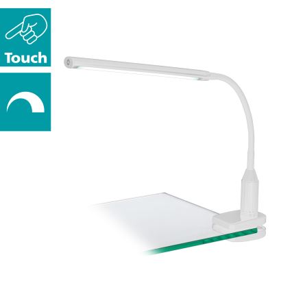 Eglo - LED Lampa z klipsem LED/4,5W/230V biały
