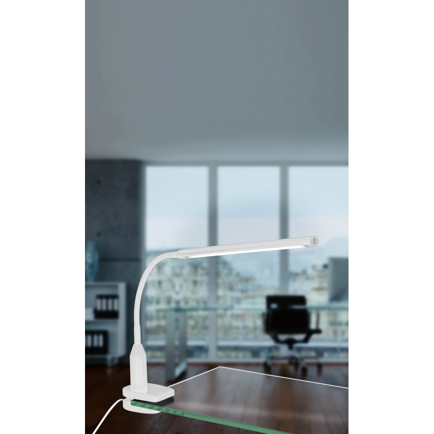 Eglo - LED Lampa z klipsem LED/4,5W/230V biały