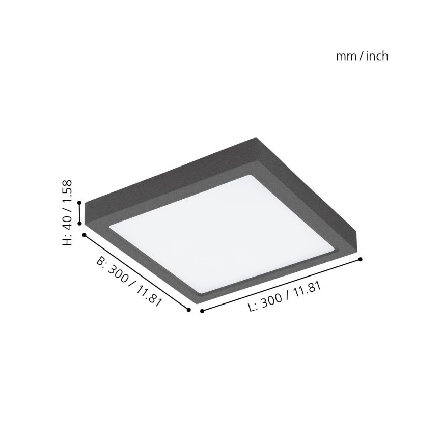 Eglo - LED Oświetlenie zewnętrzne LED/22W