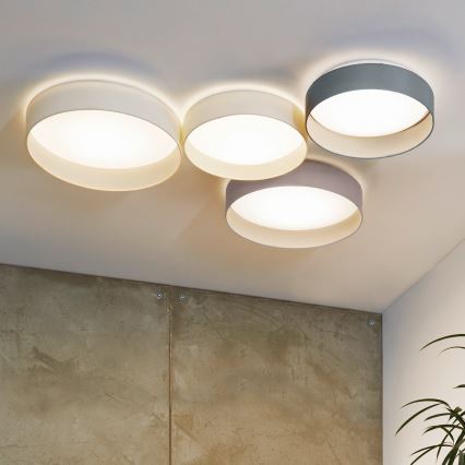Eglo - LED Plafon ściemnialny 1xLED/18W/230V beżowy