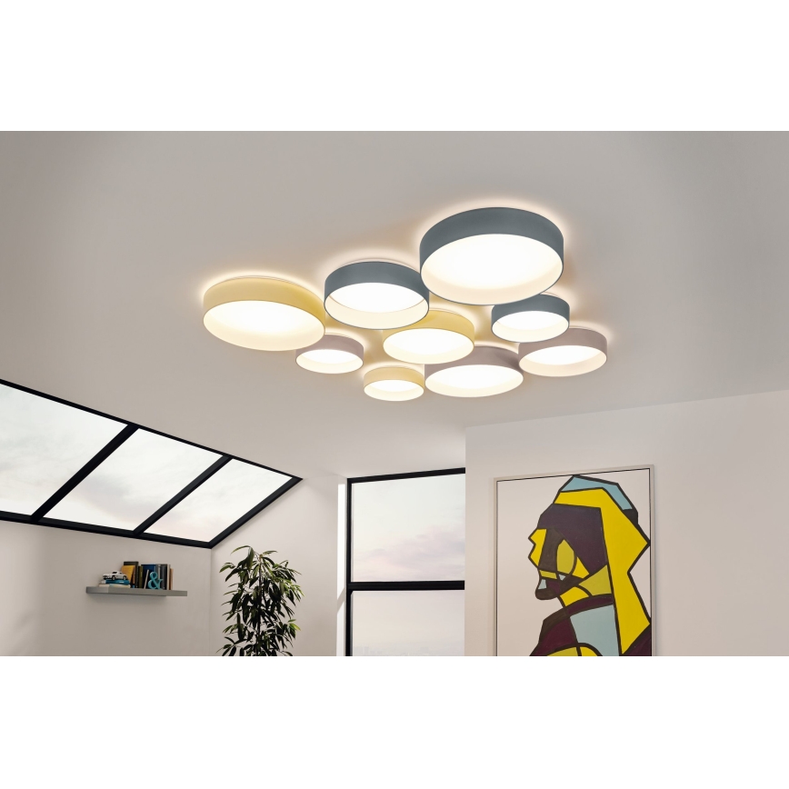 Eglo - LED Plafon ściemnialny 1xLED/18W/230V beżowy