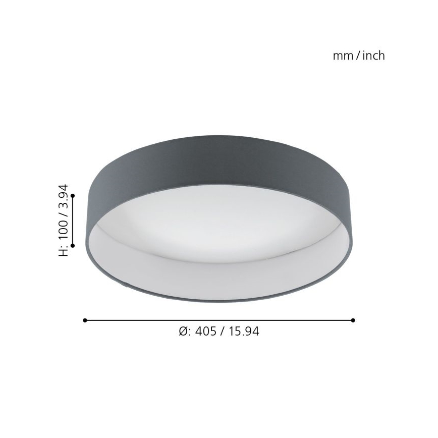 Eglo - LED Plafon ściemnialny 1xLED/18W/230V
