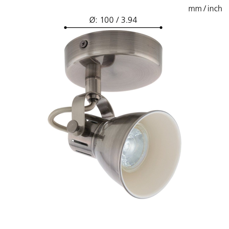 Eglo - LED Oświetlenie punktowe 1xGU10/3,3W/230V