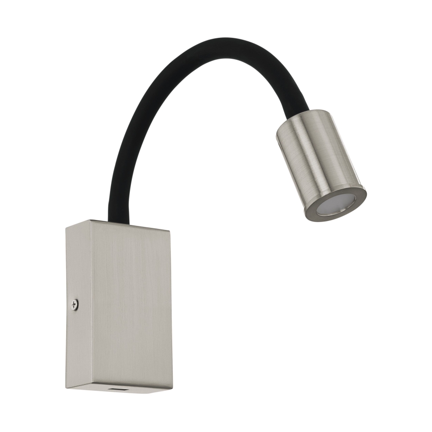 Eglo - Kinkiet punktowy LED z ładowarką USB LED/3,5W/230V matowy chrom